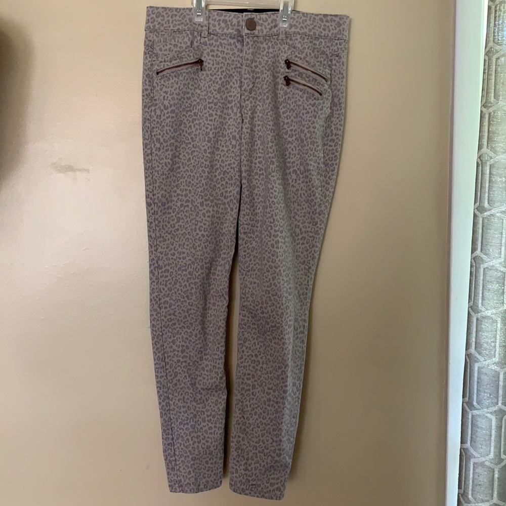 Democracy Ab Solution Size 8 Animal Print Jeggings